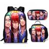 My Hero Academy Backpack Three Piece Set My Hero Academy Shoulder Bag Pencil Case Backpack
