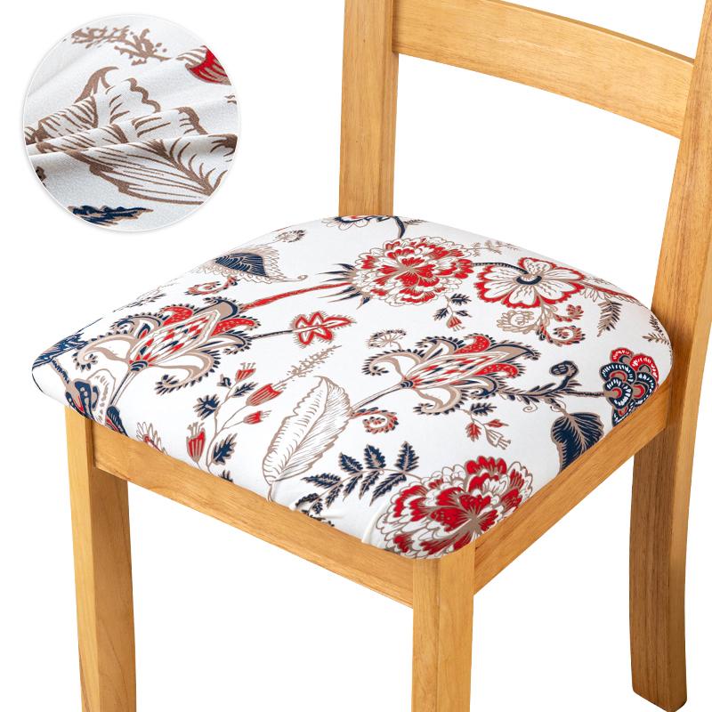 Real Waterproof Chair Cover Stretch Dining Room Seat Covers Chair Cheap Washable Jacquard Chair Covers For Home Hotel Kitchen