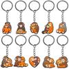 Boxing Monkey Keychain Set: Trendy Backpack Pendant & Ornament