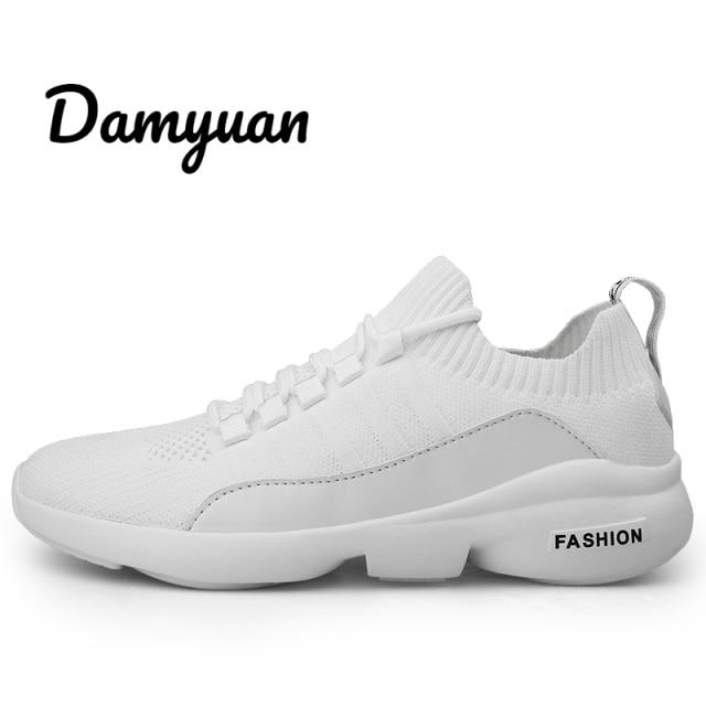 Damyuan Damenschuhe, Sneakers, flache Sportschuhe, Herren- und Damenschuhe, Paarschuhe, neue Mode, Liebhaberschuhe, lässige, leichte Schuhe