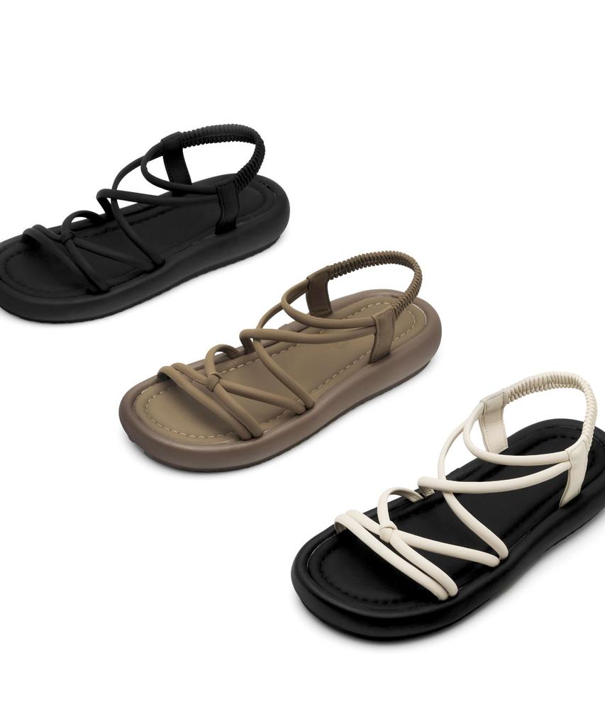 Spur Goa Multi Strape Softly Sandal 3Cm -Us9049 (3Color)