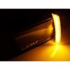 Klare Linse Vorne Gelbe LED Seitenmarkierungsleuchten Für Chevy Camaro Cadillac ATS CTS