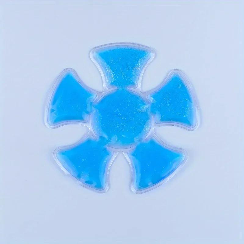 PVC Gel Ice Pack Adjustable Cooling Pad for Helmets & Hats Keep Cool Reusable Cold Compress Travel Portable Outdoor Accessory