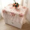 75*80cm Bedside Cabinet Tablecloth Universal Protective Towel Flower Lace Embroidery Table Cloths