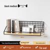 Punch-Free Wall Shelf: Cosmetic Storage with Key Hanger Hooks for Bedroom/Bathroom.