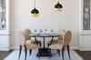 HANGING CEILING LAMP, GLASS PLAFON, LED LAMP