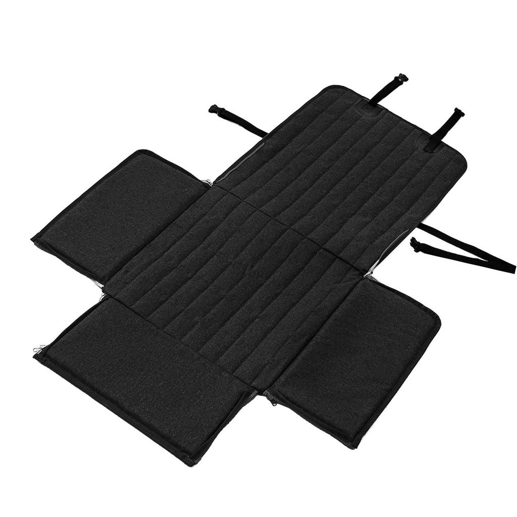 Hundeautositzbezug für Rücksitz Vordersitz Wasserdichte Haustier-Autositzmatte Abnehmbare Hundematte Multifunktionales Design Robustes Gewebe