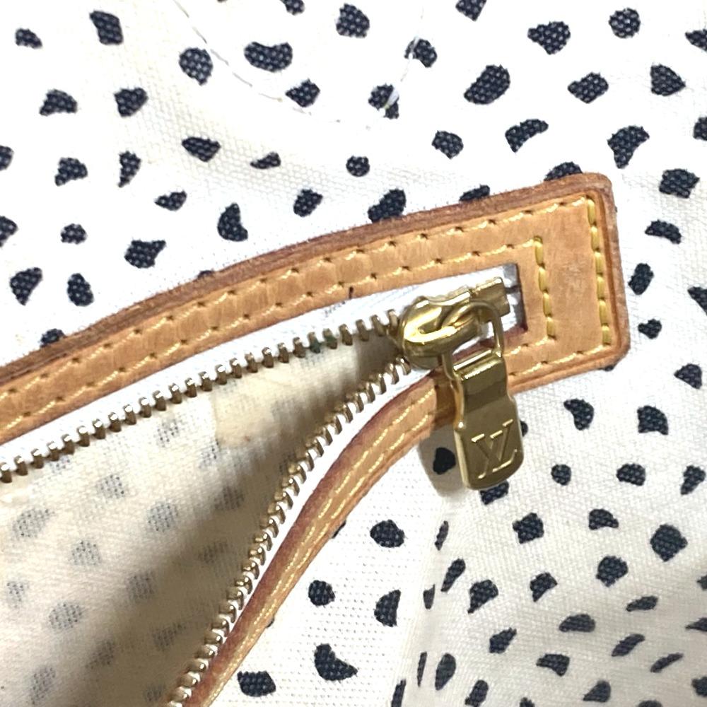 Louis Vuitton M40684 Pumpkin Dot Neverfull MM Yayoi Kusama Tote Bag Shoulder Bag