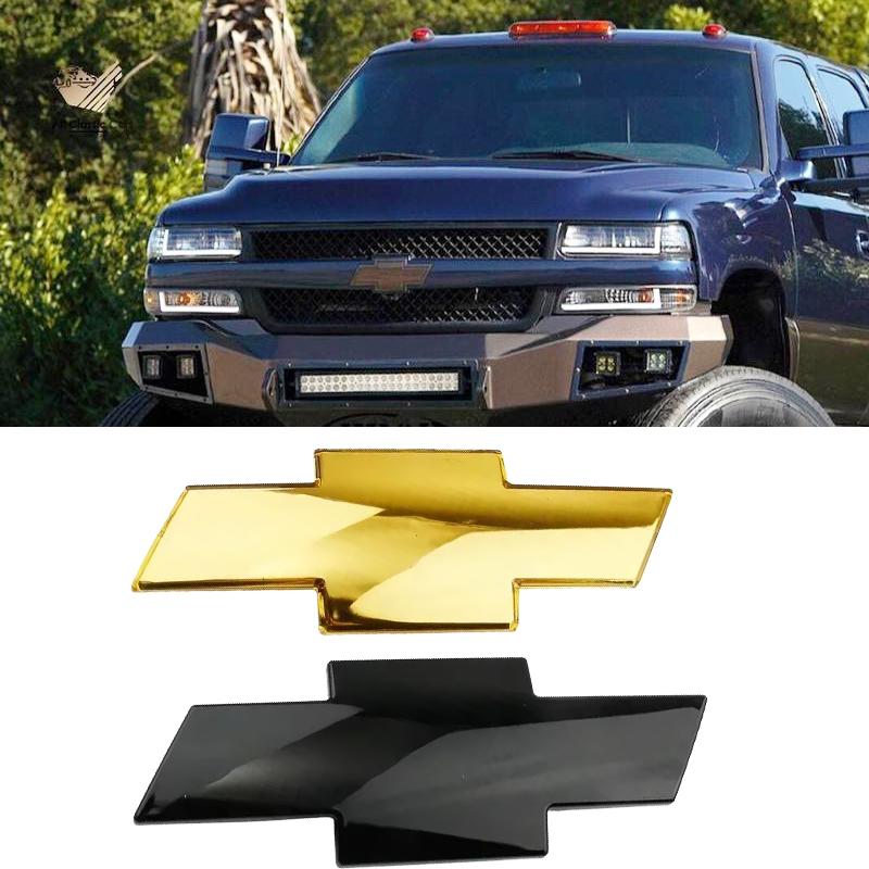 AABKB1 240x85mm for Chevrolet Silverado Car Front Hood Logo Emblem Rear Trunk Badge Sticker Decals Fashion Styling Modification