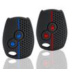 Silicone Car Remote Key Case Cap Cover Shell Fob for Renault Trafic Clio Duster Logan Dacia Sandero for Nissan Terrano Almera