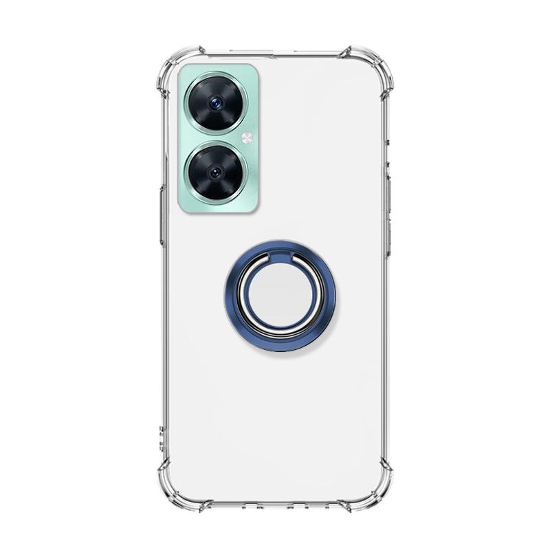 Průhledné pouzdro s kroužkem pro Huawei Nova 11i Držák Nárazuvzdorné pouzdro pro Nova 11 10 9 8 7 Pro Průhledný měkký silikonový zadní kryt telefonu