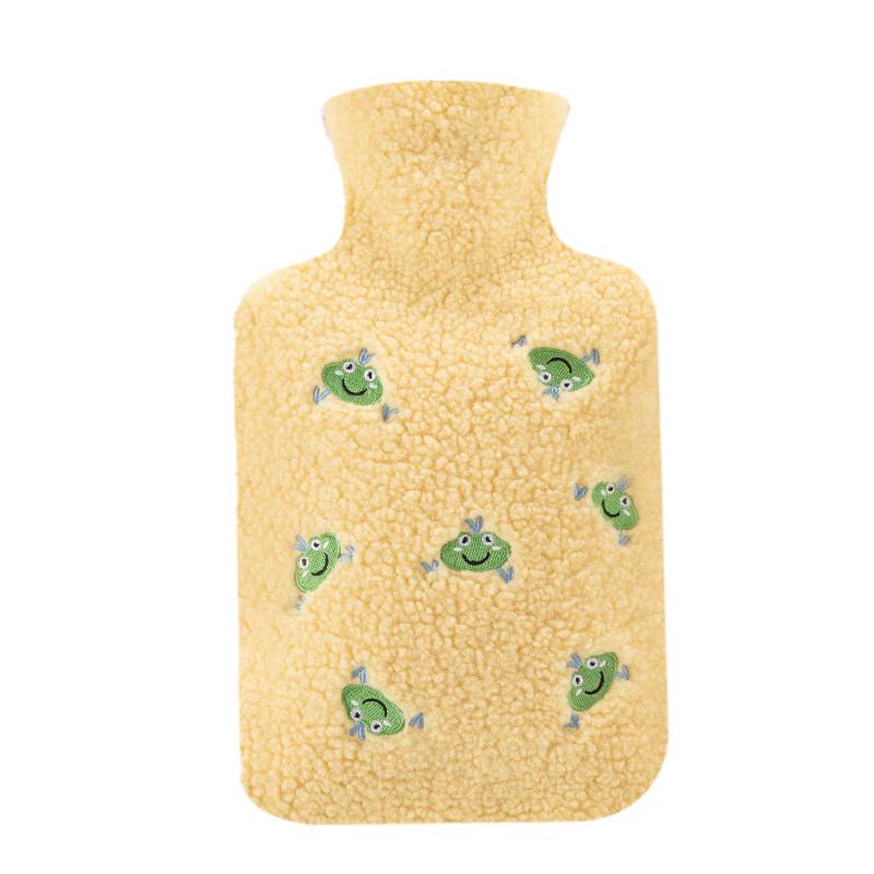 

Lexcel Embroidered Plush Anti-Explosion Hot Water Bottle