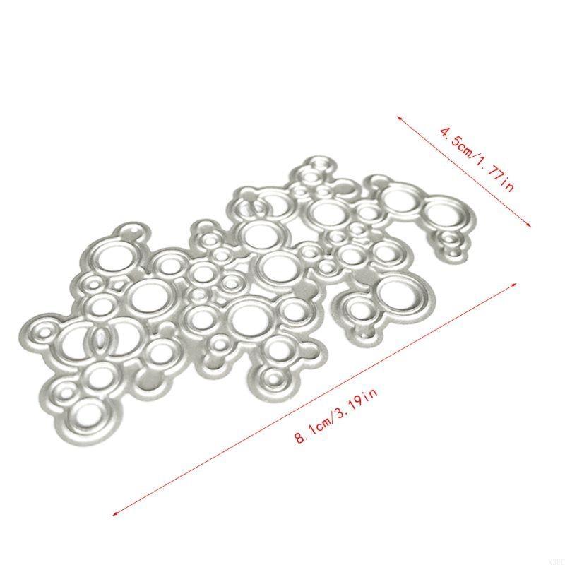 Circle Geometric Metal Cutting Dies Stencil DIY Scrapbooking Album Stamp Paper C X3UC