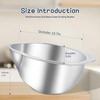 Kitchen 304 Multi-Function Vegetable Fruit Basket Drain Waing Vegetable Basket Home Use Rice Waing Sieve Rice Basin Tool