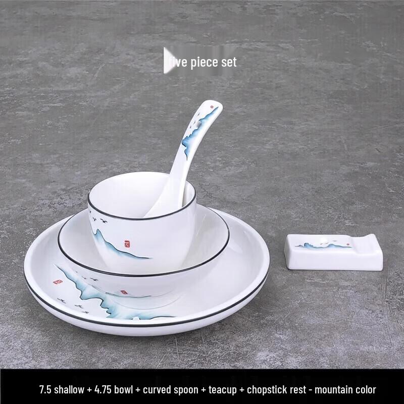 Chinese Style Handcrafted Ceramic Tableware Set