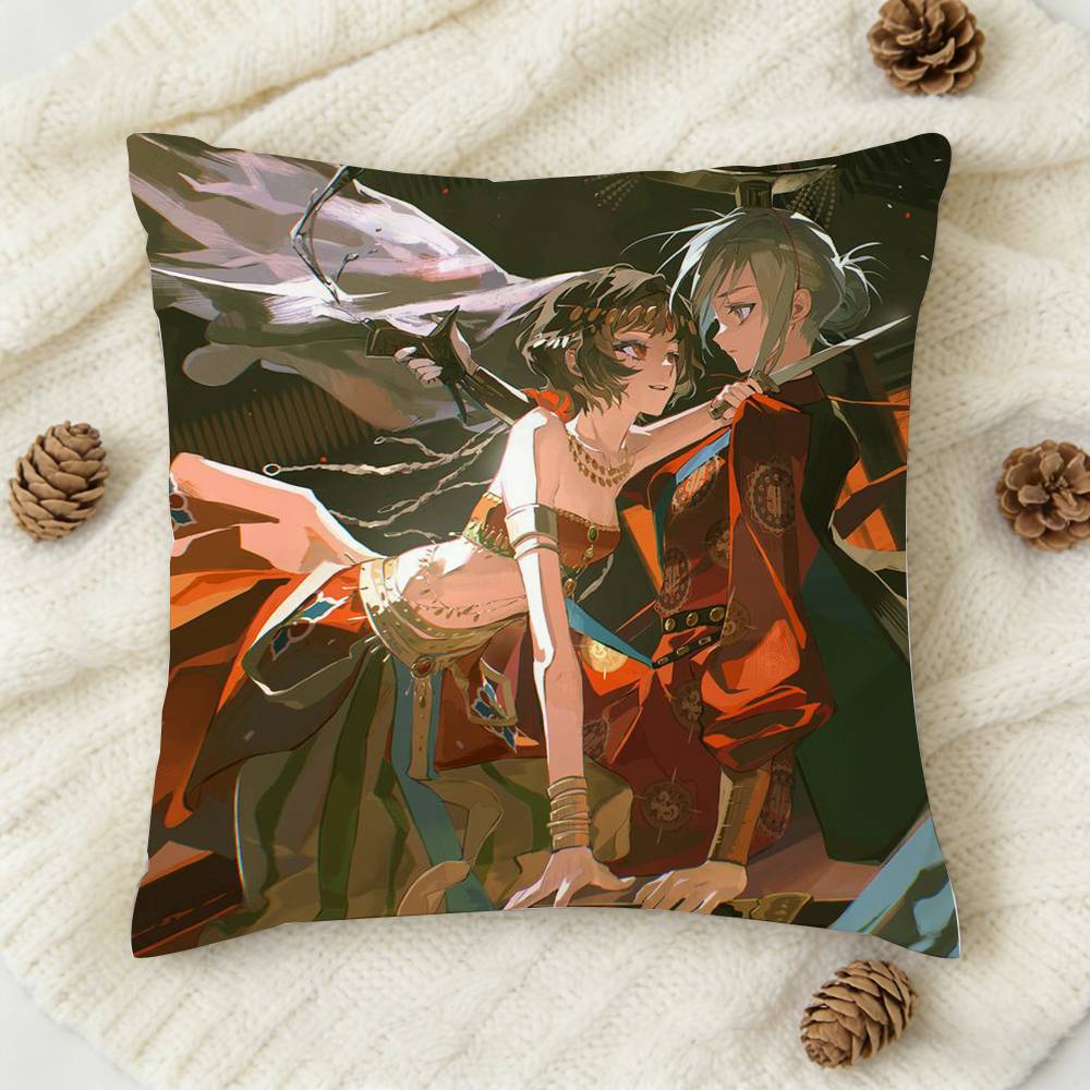 R-Reverse 1999 Game Double-Sided Printed Square Decorative Cushion Cover For Sofa Living Room Home Decor