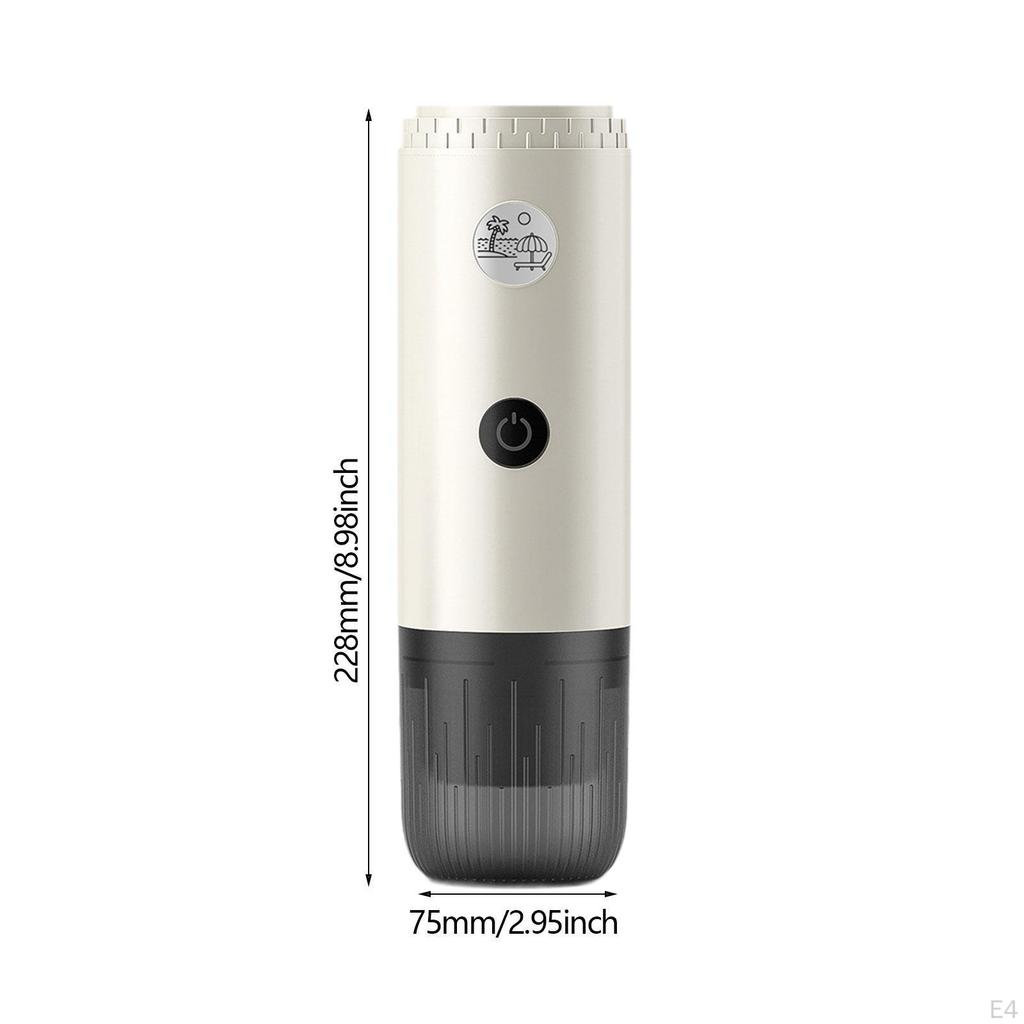 Electric Espresso Machine Car Coffee Maker Mini Self Heating Portable Handheld, for