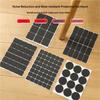 Thickened Furniture Leg Pads Non-Slip Floor Protectors Scratch Proof Noise Reduction for Chair Sofa Feet Universal Eco Friendly Set