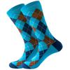 Striped multicolor street skateboarding funny socks for men and women