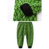 2pcs Long Sleeve Home Wear Set For Boys Cute Dinosaur Printing Round Neck Tops Trousers Suit