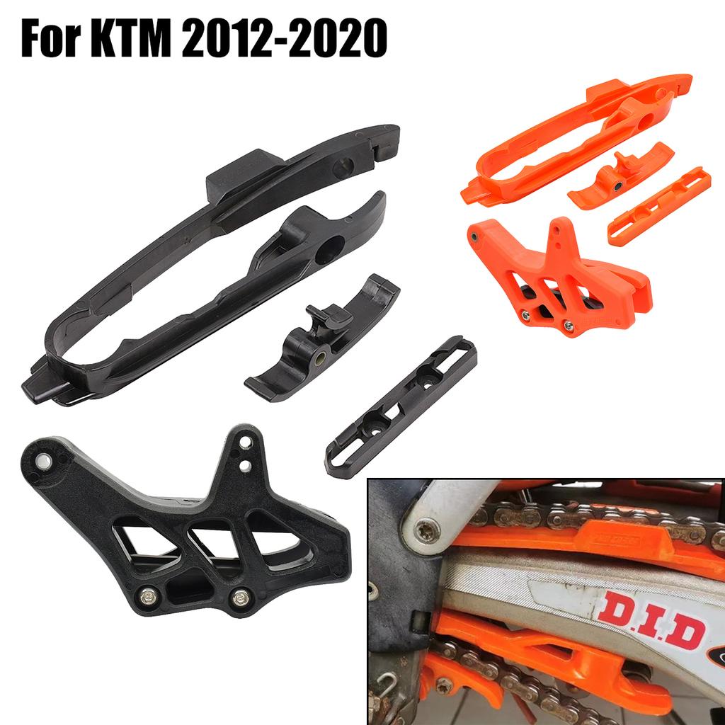 Swingarm Chain Slider Kit Chain Guard Guide Brake Hose Clamp For KTM SX SXF XC XCF 125 200 250 300 350 450 2012-2018 2019 2020