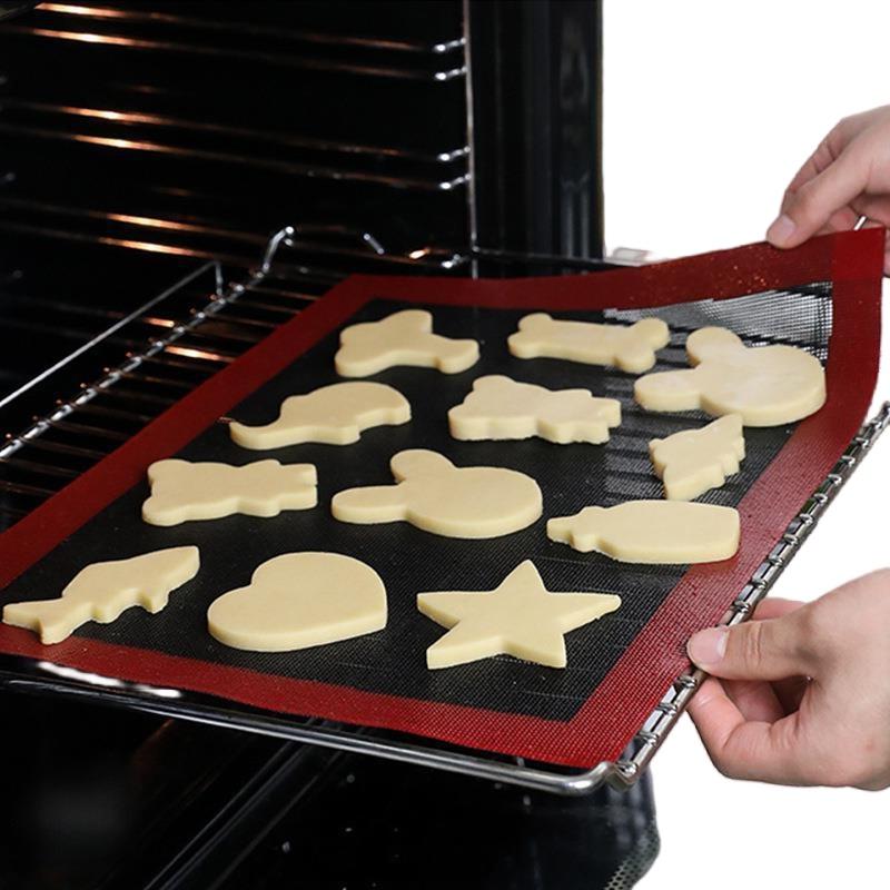 1/3Pcs Non-Stick Heat Resistant Baking Mat Silicone Baking Mat Sheet 30X40Cm Baking Cookie Sheet For Oven Grill Microwave