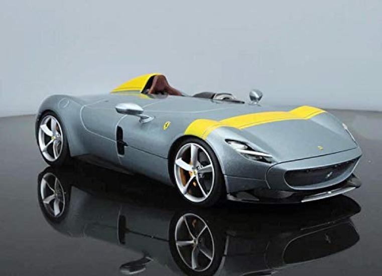 Bburago Scale Ferrari Monza SP1 Race Sports Car Diecast Model Miniature Car 1/18