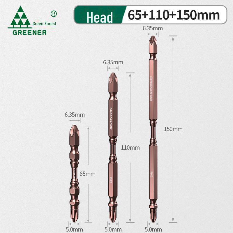 Green Forest Strong Magnetic Cross Head Electric Screwdriver Set
