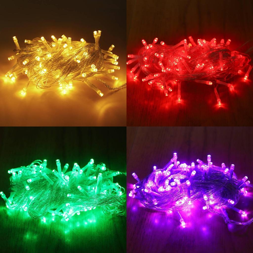 Led Fairy Light String For Indoor Festive Decor With Waterproof Design And Manual Switch