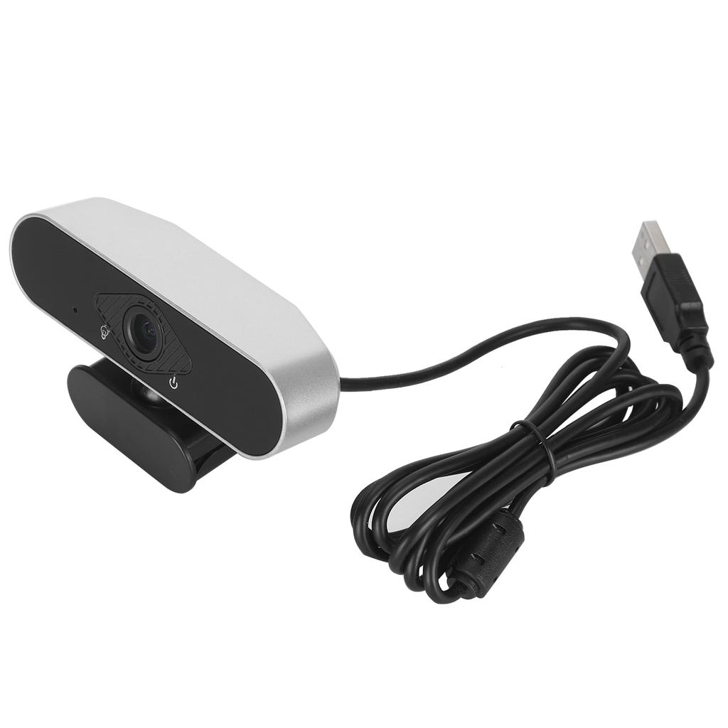 HD Webcam BuiltIn Microphone Camera 1080P USB Widescreen Video Work Home Computer Supplies