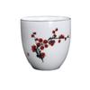 Tea Cup Porcelain Floral Teacup Kung Fu Tea Set Small Tea Bowl Pottery Tea Ceremony Drinkware Gift 1pcs