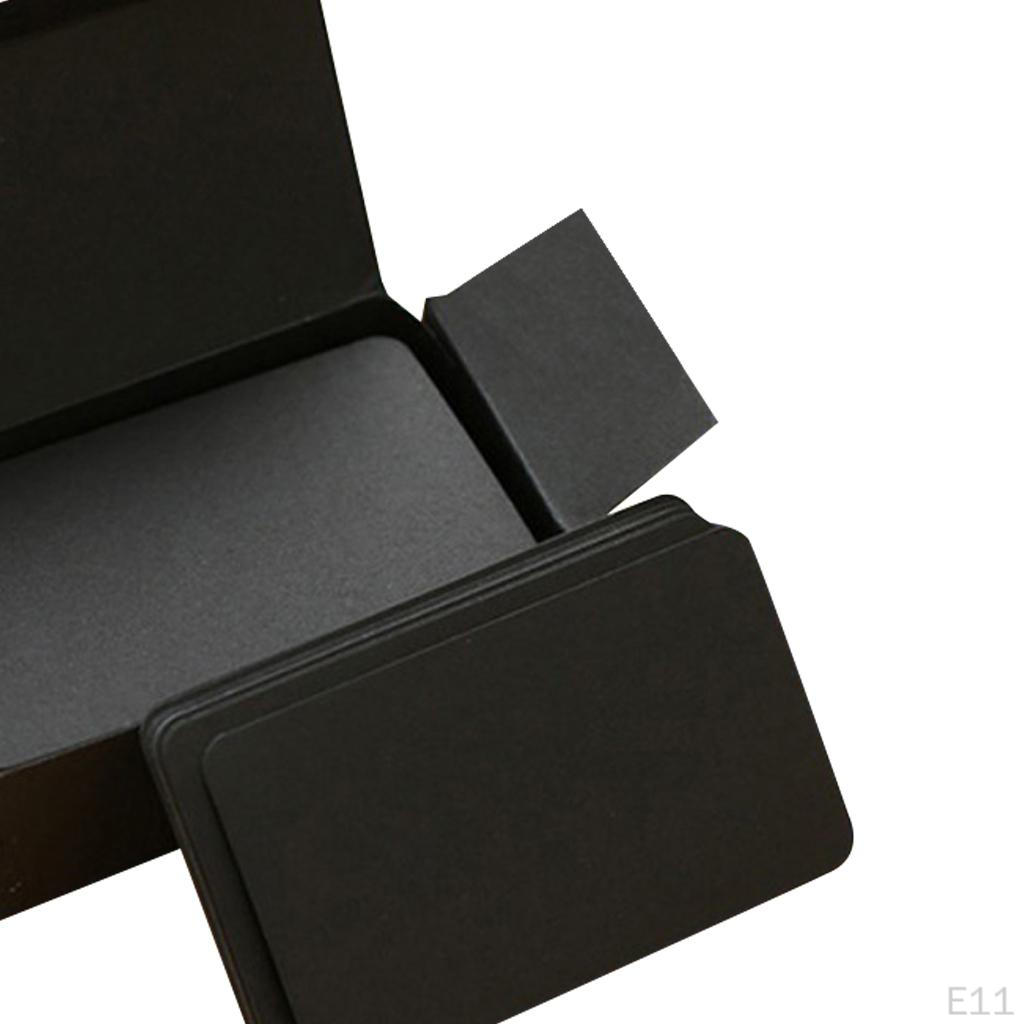 Paper Blank Index Flash Card DIY Greeting Quick