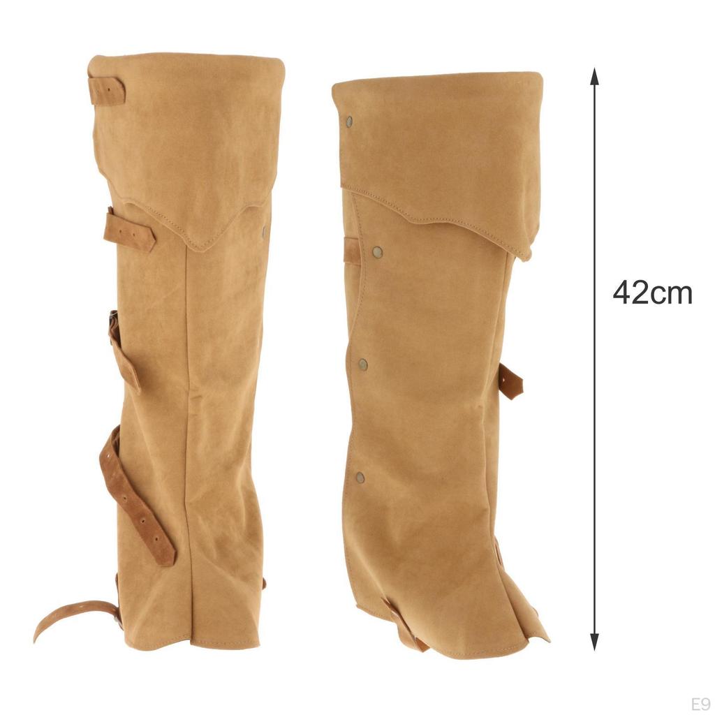 Boot Covers for Pirate Cosplay Adults PU