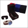Velvet Light Luxury Single Watch Box, High-End Black Packaging for Business Watches