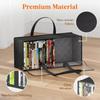 DVD Organizer Bag Non Woven Fabric Material Large Capacity Comic Book Storage for Bedroom Living Room Gift Use