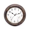 Retro Waterproof Clock With Display Thermometer And Hygrometer For Use Indoor