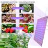 12W Indoor Grow Lights LED Grow Light Square Full Spectrum Plant Light Red Blue LED for Indoor Gardening Vegetables Grow Tent