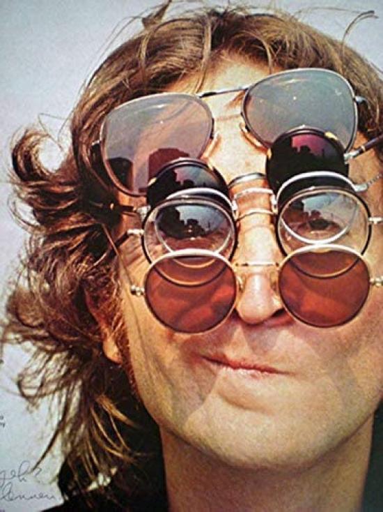 [DESIGN EYEWEAR] Round Sunglasses for Japanese Style (GOLD × LIGHT BROWN)