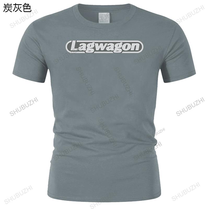 New Arrived Summer Men Cotton T Shirt Casual Short Sleeve LAGWAGON SILVER LOGO TSHIRT Fashion Brand Cool Tees and Top Big Size