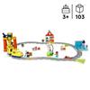 LEGO DUPLO Ma ville 10428 Le grand train communautaire interactif - Jouets d’éveil 3 ans