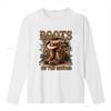 Boots On The Ground T Shirt  Vintage Washed Stretched Graphic Casual Top For Everyday Wear Breathable Versatile Comfortable
