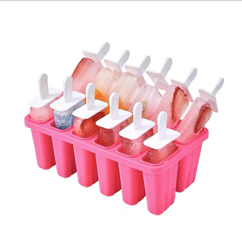 Silicone Ice Cube Mold Set: Long Strip, 6 Squares, 6 Balls, 15 Grids, 37 Grids, Skull Shapes with Lid.