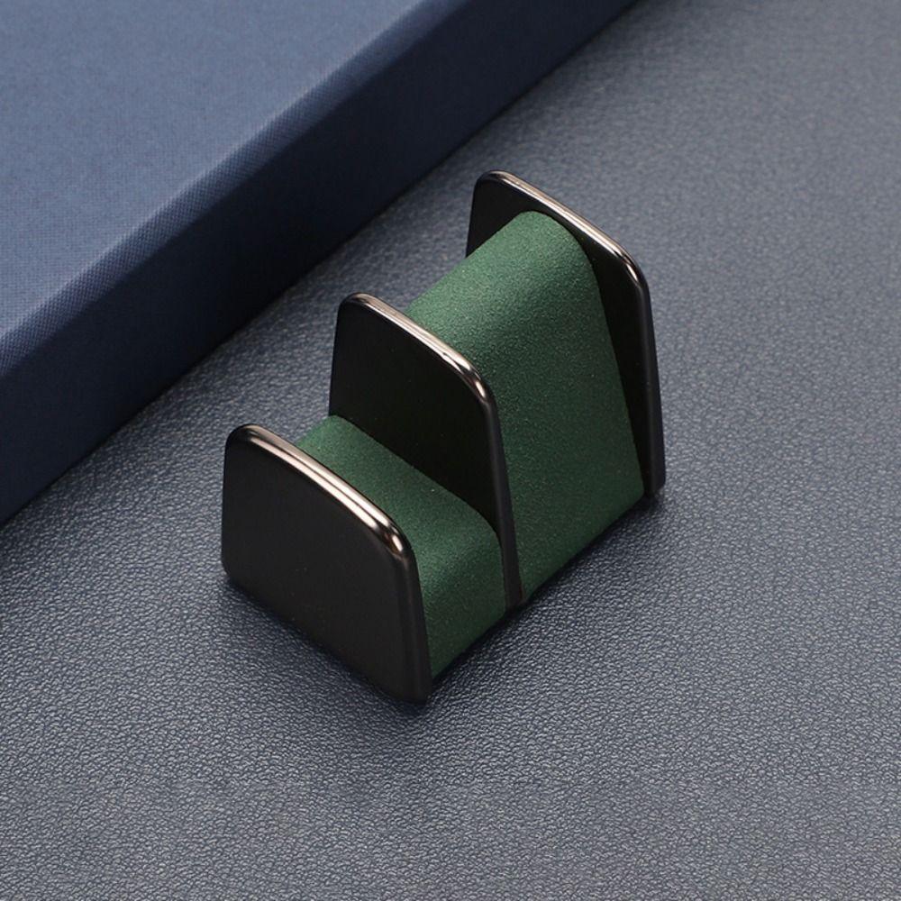 Multifunction in-car Glasses Support Zinc Zinc Zinc Alloy&Leather Sunglasses Display Stand  Gift