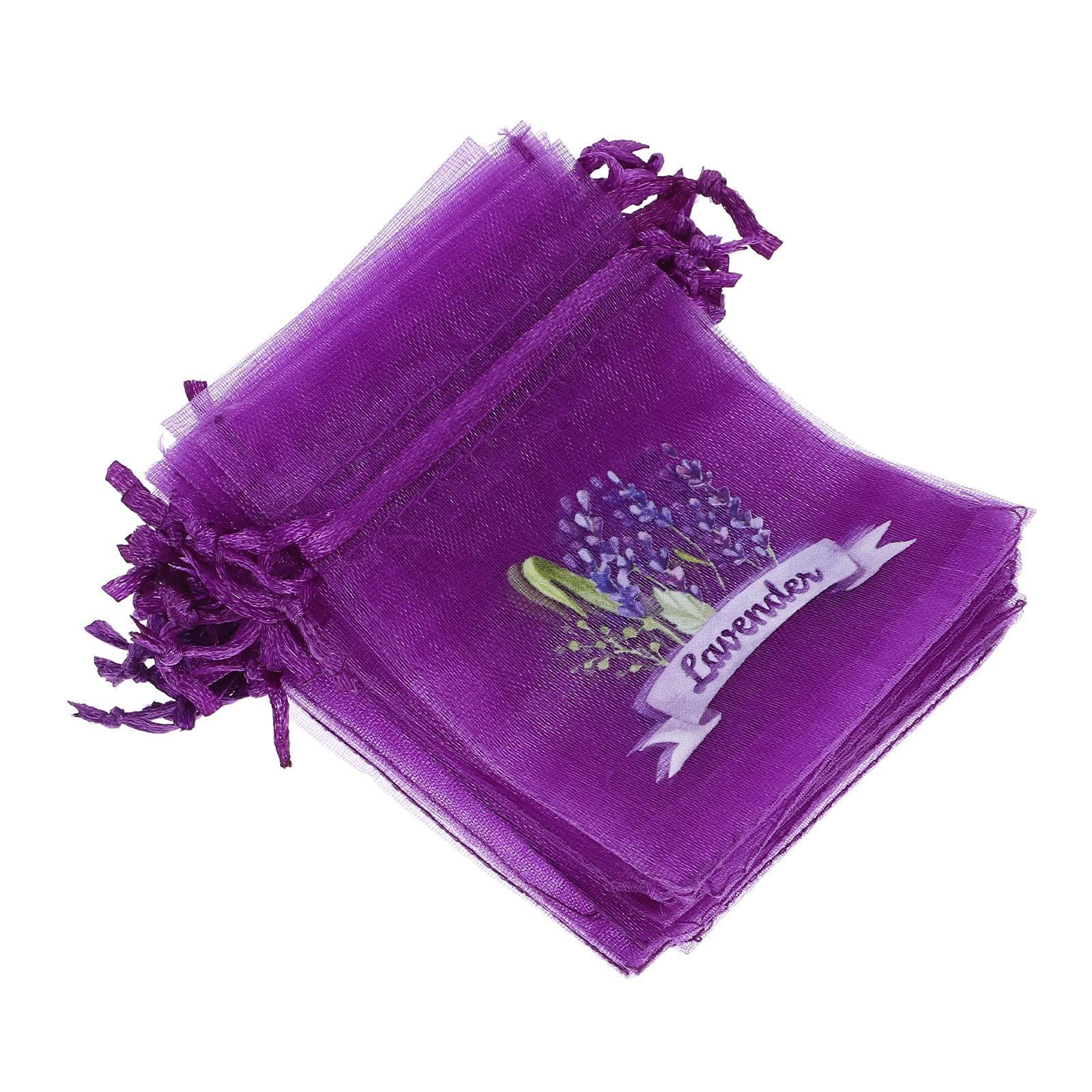 20 Pcs Empty Sachet Bag Bags Drawer Scented Sachets Air Mesh Lavender Gauze Baby Decorative Pouch Bags for Wedding Sachets