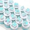 Feiona 26pcs Upper & Lowercase Alphabet Cookie Cutter Plastic Capital Letters Fondant Cutter Baking Cupcake Mold Cake Decorating Tools