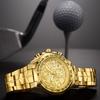 Relogio Masculino Wrist Watches Men Top Brand Luxury WWOOR Golden Chronograph Men Watches Gold Big Male Wristwatch Man