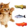 1 PC New Lovely Artificial Fish Plush Pet Cat Puppy Dog Toys Sleeping Cushion Fun Toy Cat Mint Catnip Toys Gadget