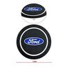 New 2026 Car Sticker Ford New 2025 Hot Car Coaster Water Cup Slot Non-Slip Mat Pad Silicone Holder Case Ford-Fiesta Focus Mondeo