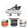 Double-Row Deformation Retractable Four wheels Roller Skate Shoe Unisex Sneaker Multi-functional Walk Shoe