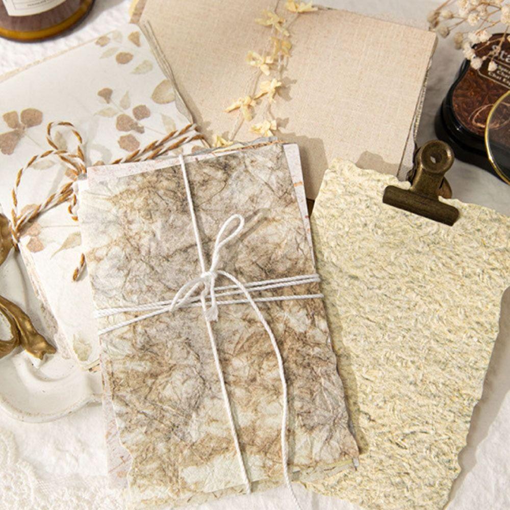 28KS Vícebarevné Scrapbookingové Papírové Doplňky Deník Záložka Reliéfy Texturovaný Papír Student